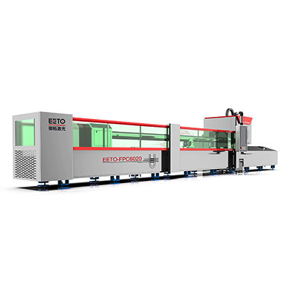 Automatische Fütterung 3000 W CNC-Faserlaser-Rohrschneidemaschine 6020 Metallrohrschneidemaschinen