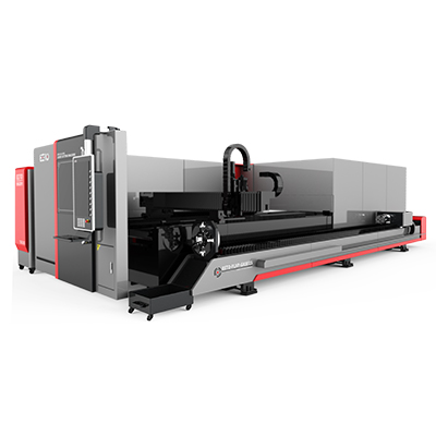 3000W-8000W CNC-Laserschneider Schwere Faserlaser-Schneidemaschine